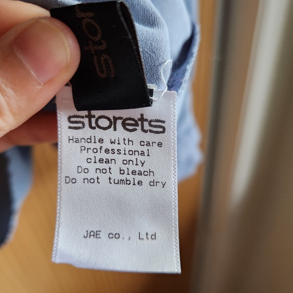 Storets Ruffle Blue Blouse - Picture 7 of 8